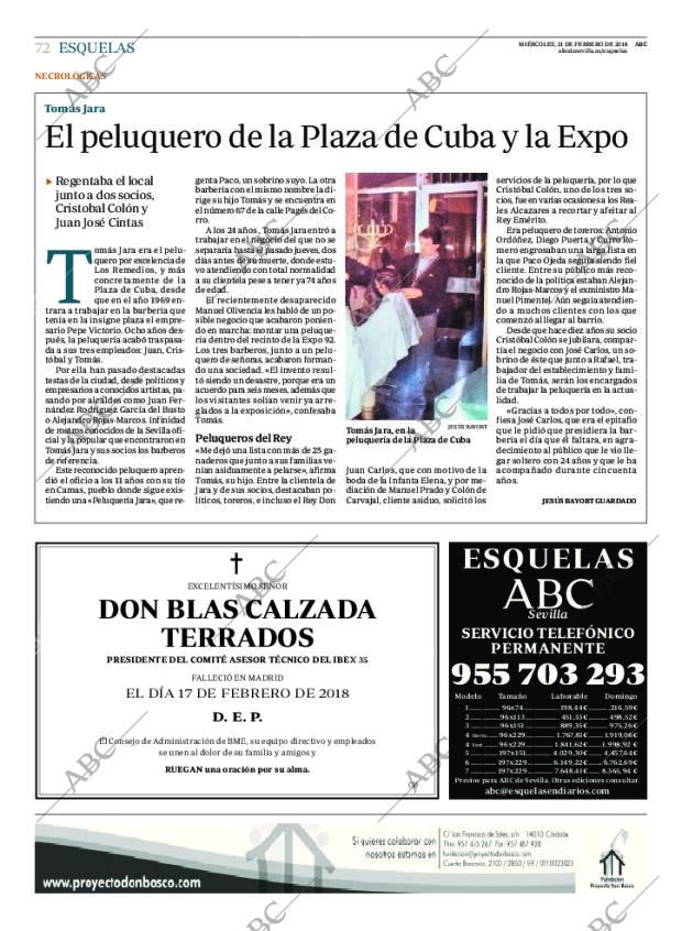 ABC SEVILLA 21-02-2018 página 72