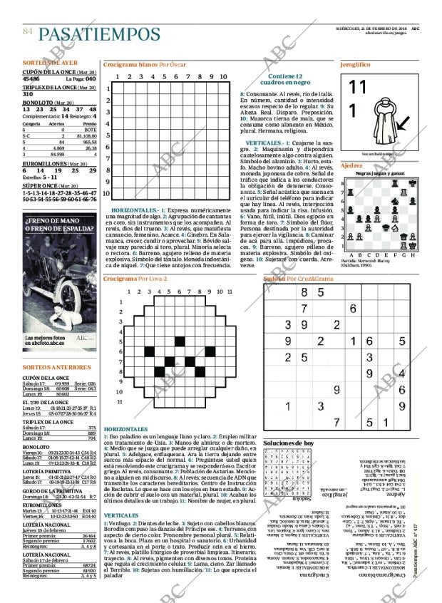 ABC SEVILLA 21-02-2018 página 84