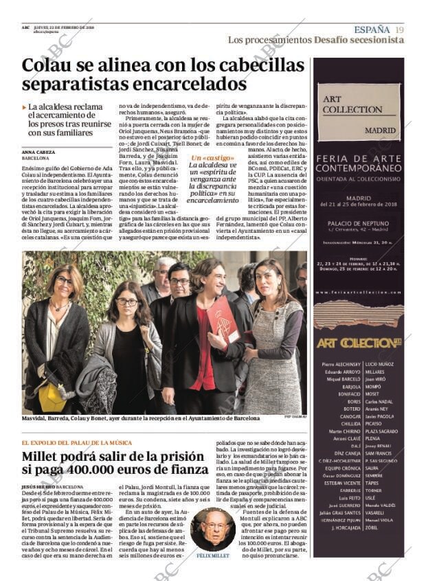ABC MADRID 22-02-2018 página 19