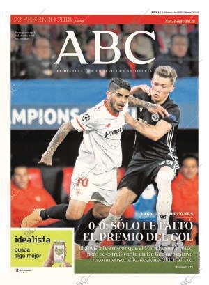 ABC SEVILLA 22-02-2018 página 1