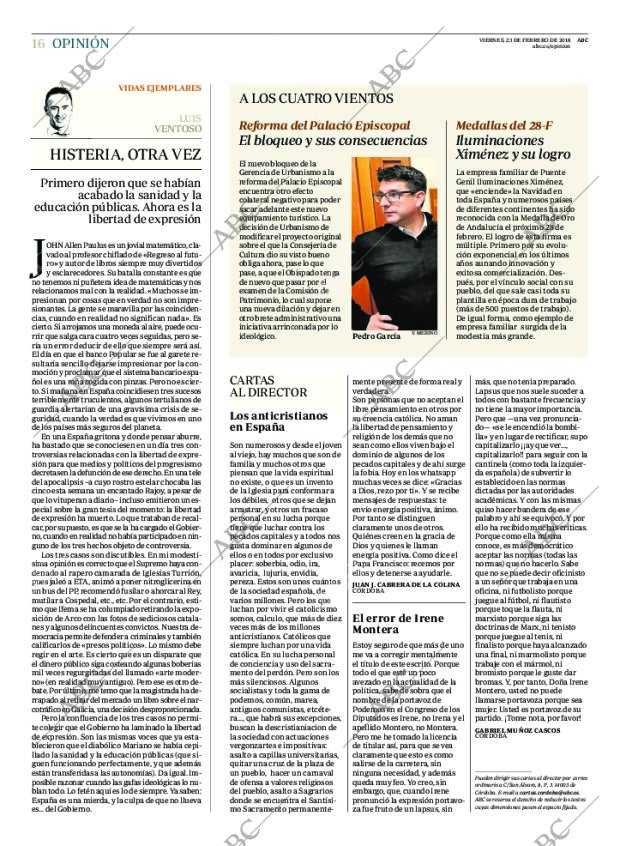 ABC CORDOBA 23-02-2018 página 16