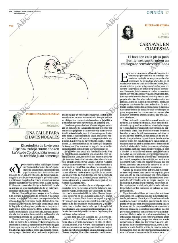 ABC CORDOBA 23-02-2018 página 17