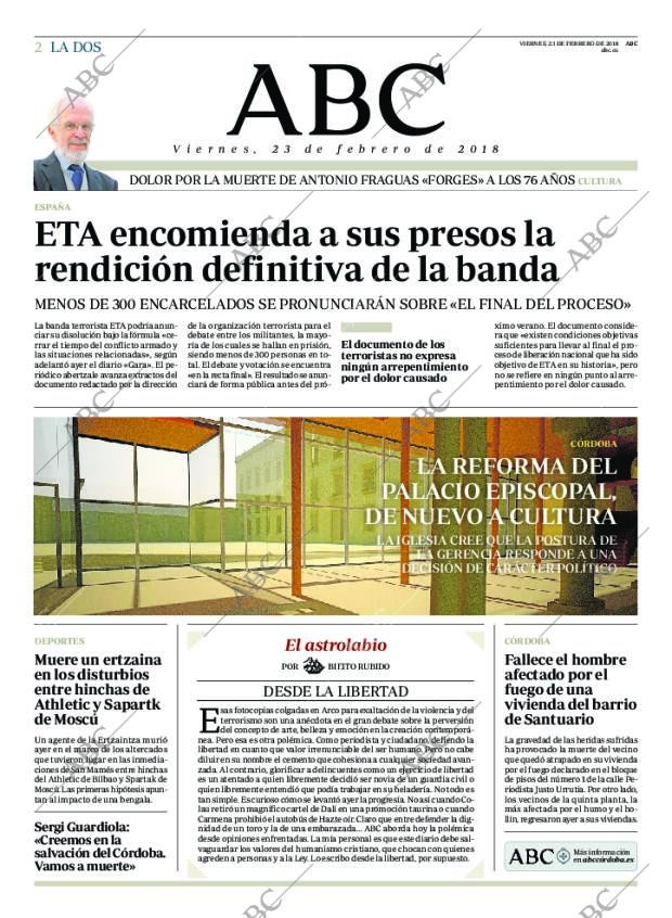 ABC CORDOBA 23-02-2018 página 2