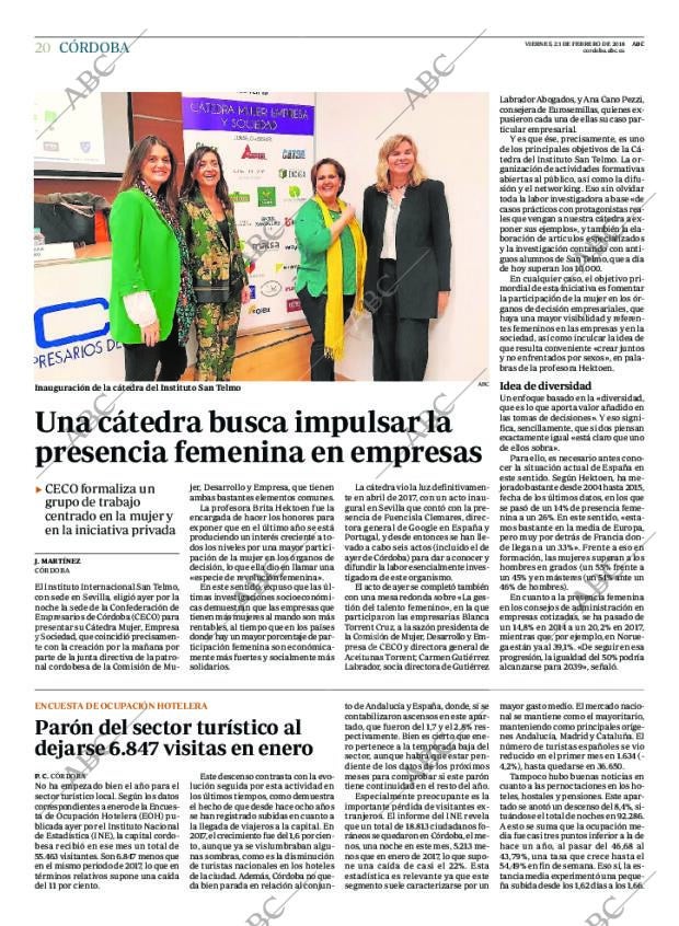 ABC CORDOBA 23-02-2018 página 20