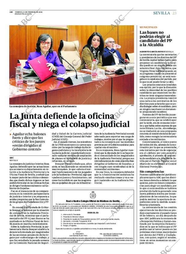 ABC SEVILLA 23-02-2018 página 23