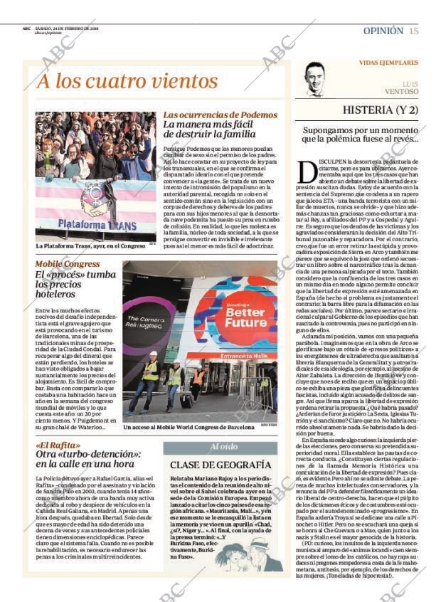 ABC MADRID 24-02-2018 página 15