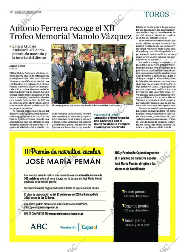 ABC SEVILLA 24-02-2018 página 63