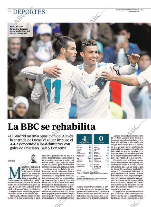 ABC MADRID 25-02-2018 página 72