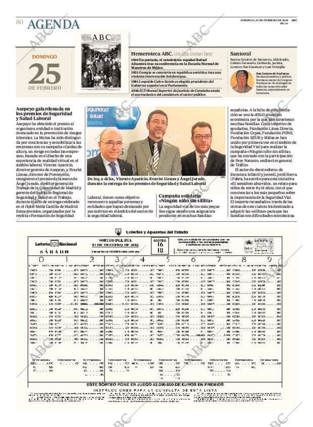 ABC MADRID 25-02-2018 página 80