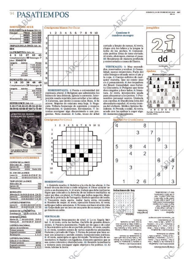 ABC MADRID 25-02-2018 página 94