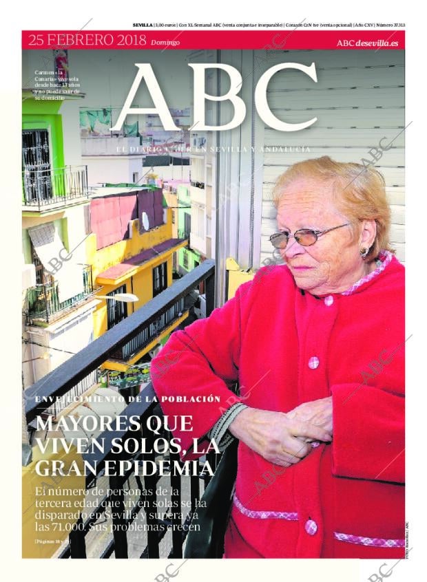 ABC SEVILLA 25-02-2018 página 1