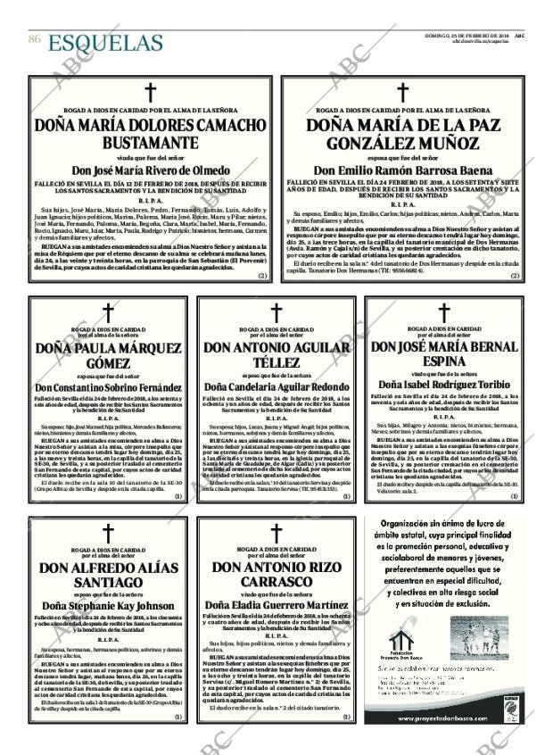 ABC SEVILLA 25-02-2018 página 86