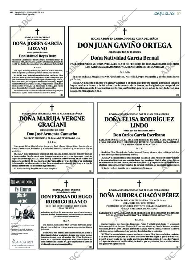 ABC SEVILLA 25-02-2018 página 87