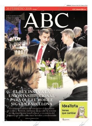 ABC SEVILLA 26-02-2018 página 1