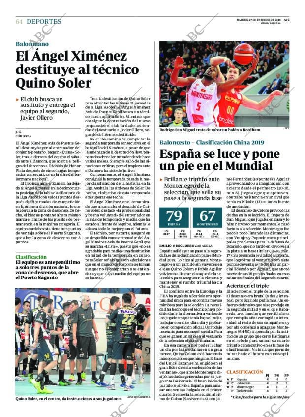 ABC CORDOBA 27-02-2018 página 64