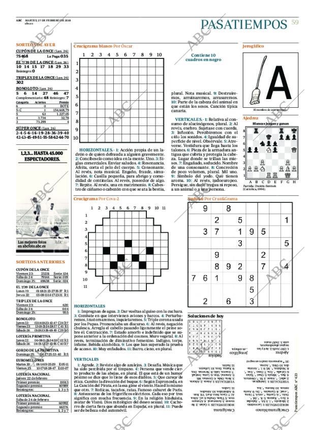ABC MADRID 27-02-2018 página 59