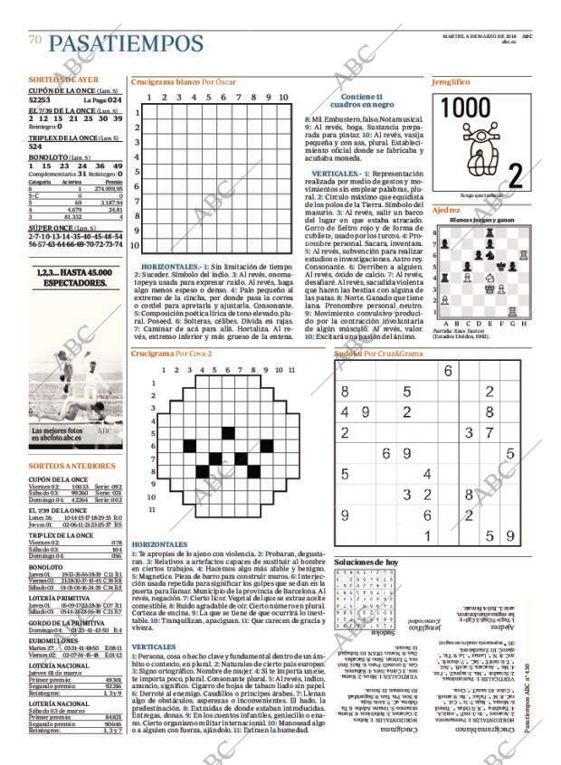ABC MADRID 06-03-2018 página 70