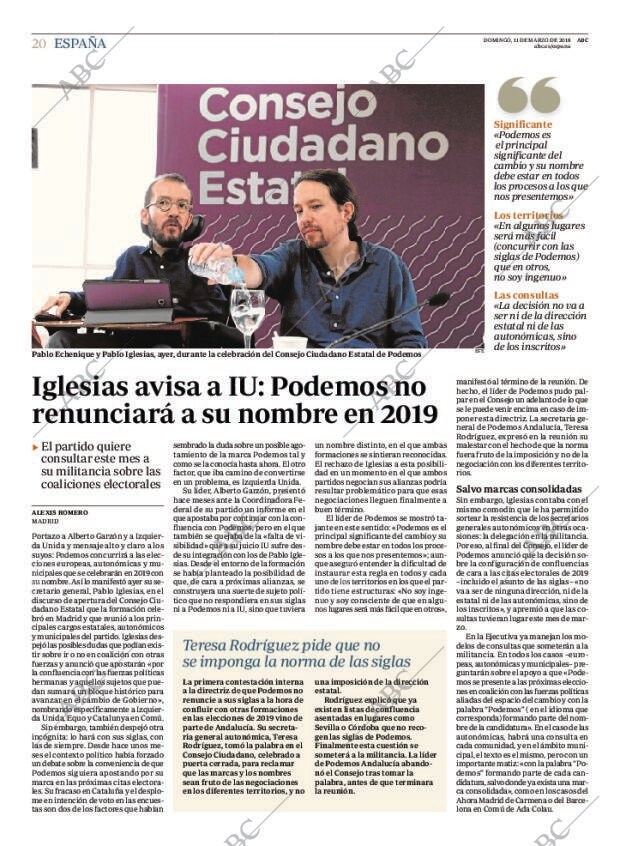 ABC MADRID 11-03-2018 página 20