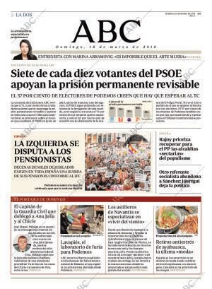 ABC MADRID 18-03-2018 página 4