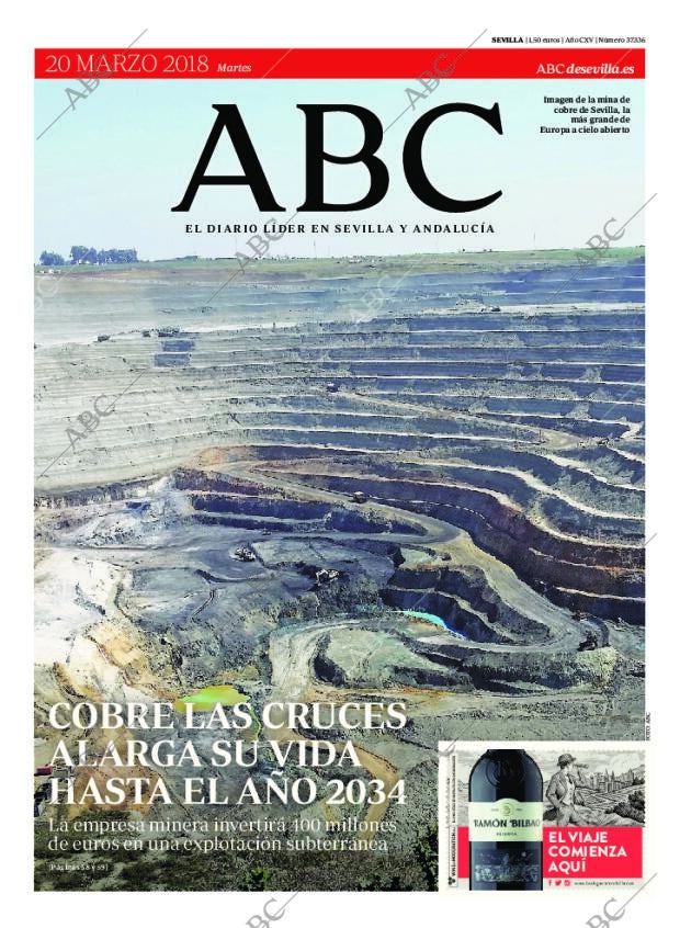 ABC SEVILLA 20-03-2018 página 1