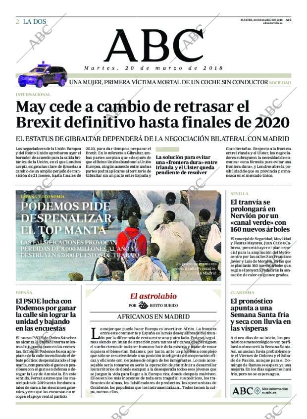 ABC SEVILLA 20-03-2018 página 2