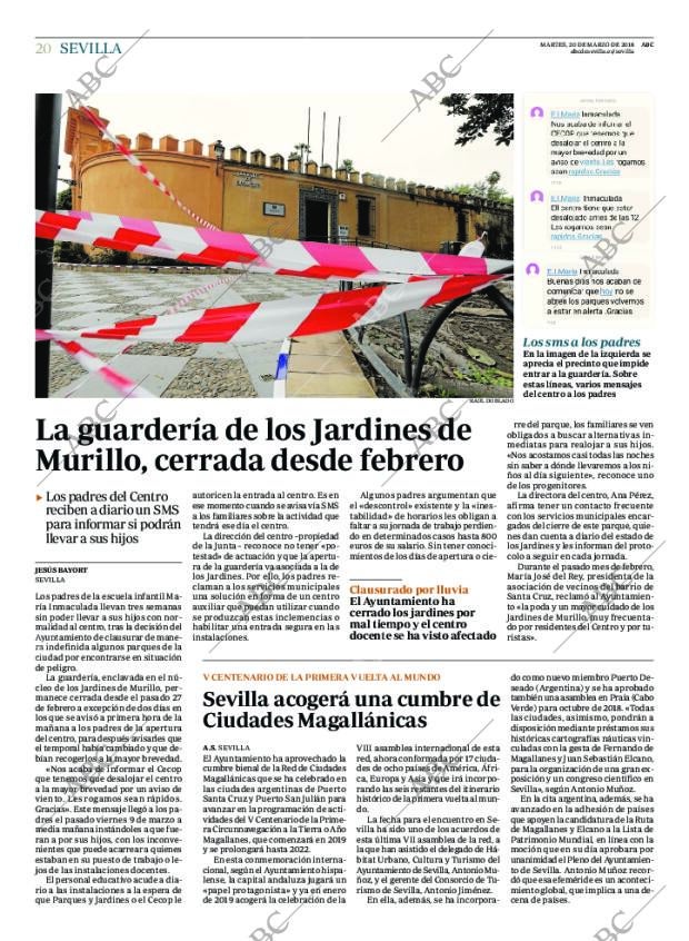 ABC SEVILLA 20-03-2018 página 20