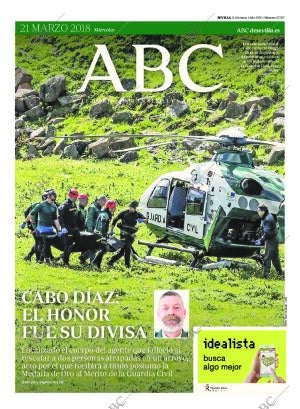 ABC SEVILLA 21-03-2018 página 1