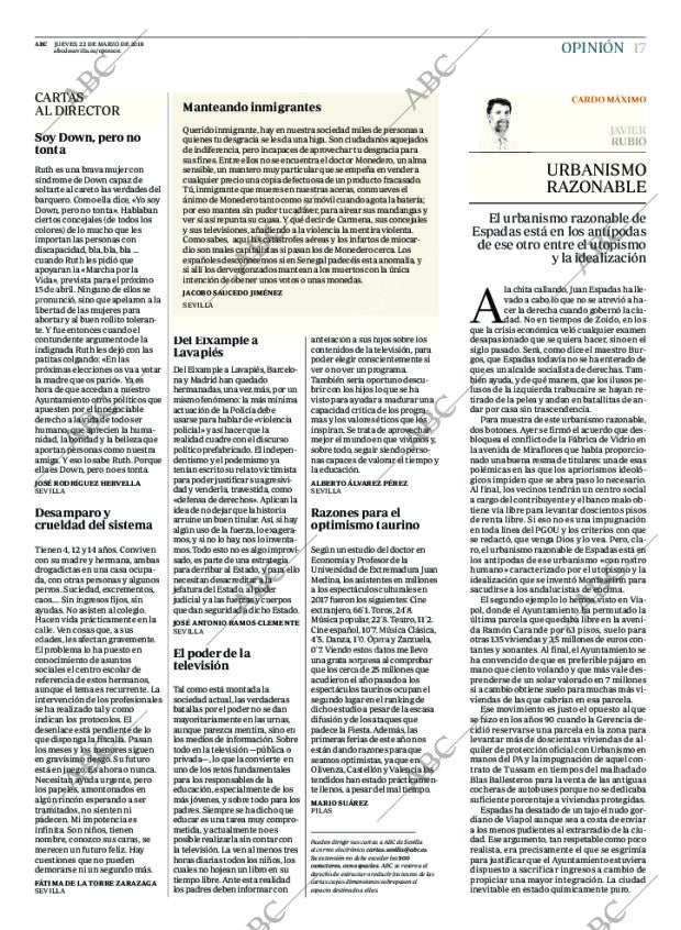 ABC SEVILLA 22-03-2018 página 17