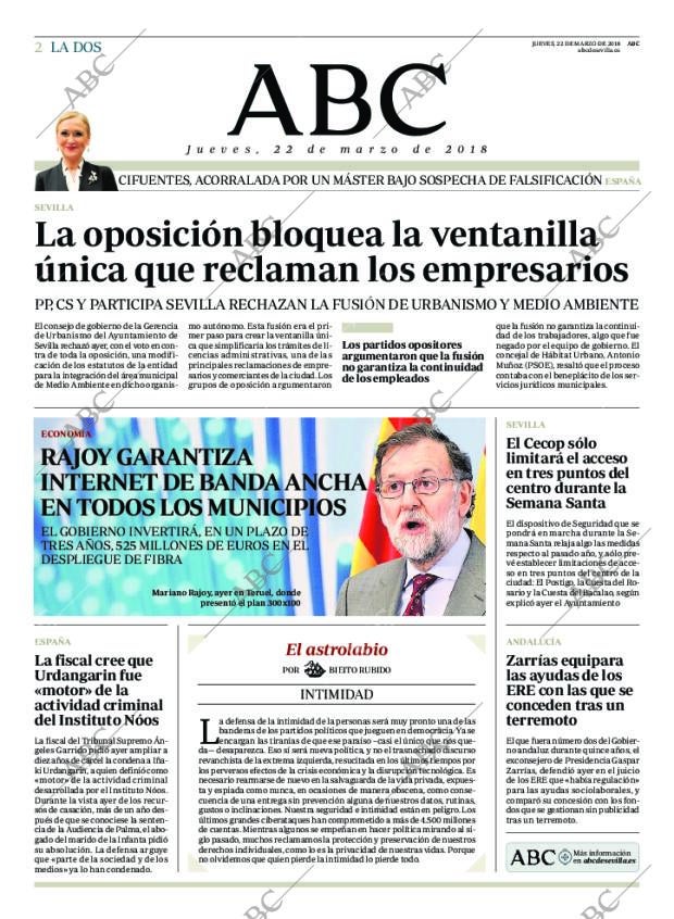 ABC SEVILLA 22-03-2018 página 2