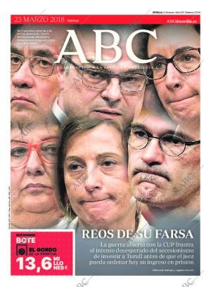 ABC SEVILLA 23-03-2018 página 1