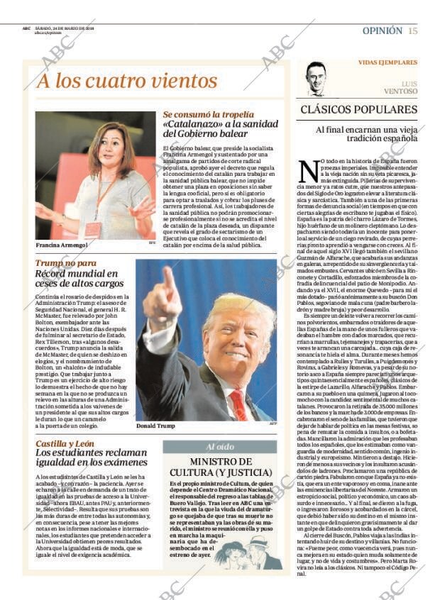 ABC MADRID 24-03-2018 página 15