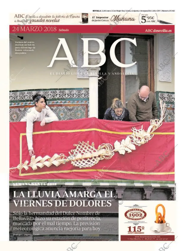 ABC SEVILLA 24-03-2018 página 1