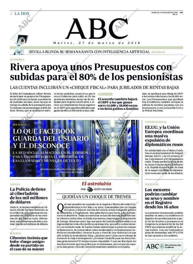 ABC MADRID 27-03-2018 página 2