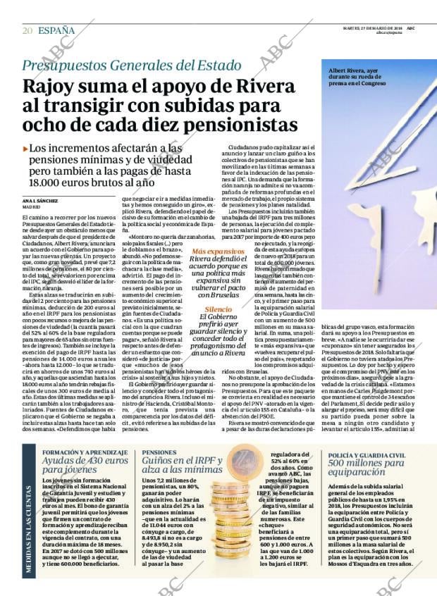 ABC MADRID 27-03-2018 página 20