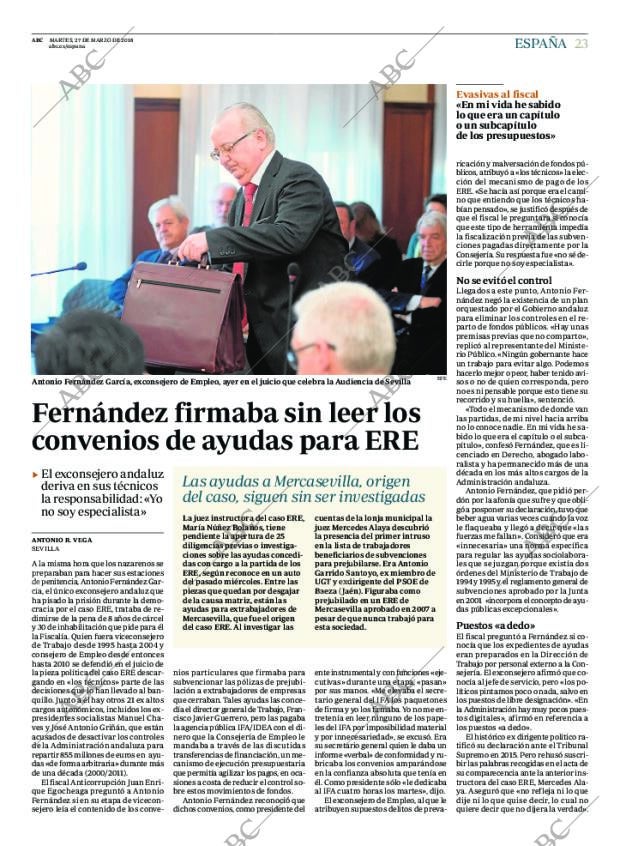 ABC MADRID 27-03-2018 página 23