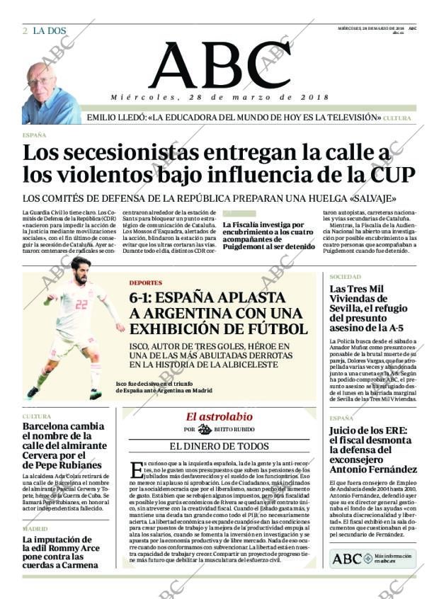 ABC MADRID 28-03-2018 página 2