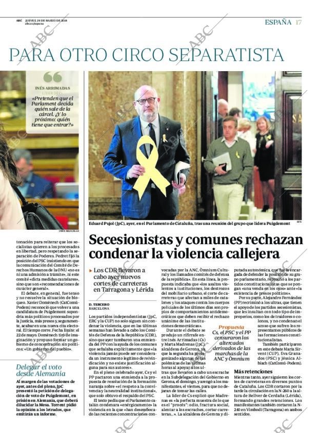 ABC MADRID 29-03-2018 página 17