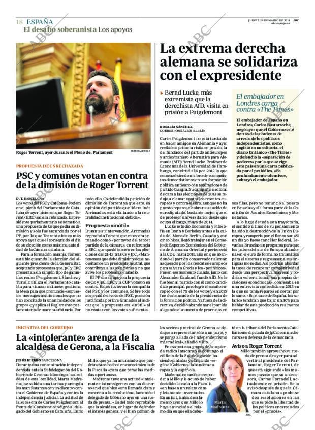 ABC MADRID 29-03-2018 página 18