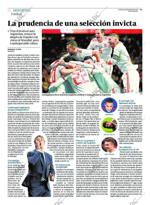ABC MADRID 29-03-2018 página 50