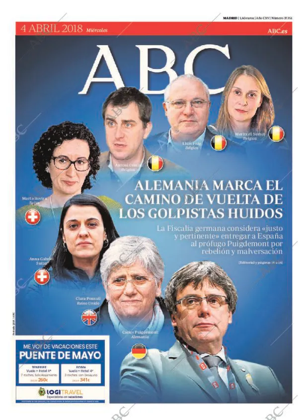 ABC MADRID 04-04-2018 página 1