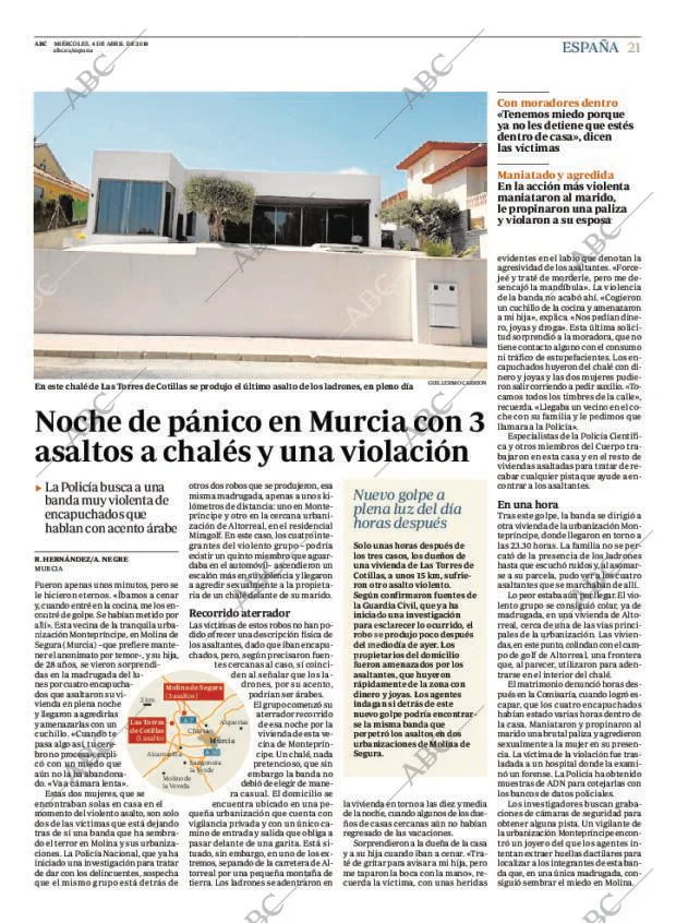 ABC MADRID 04-04-2018 página 21