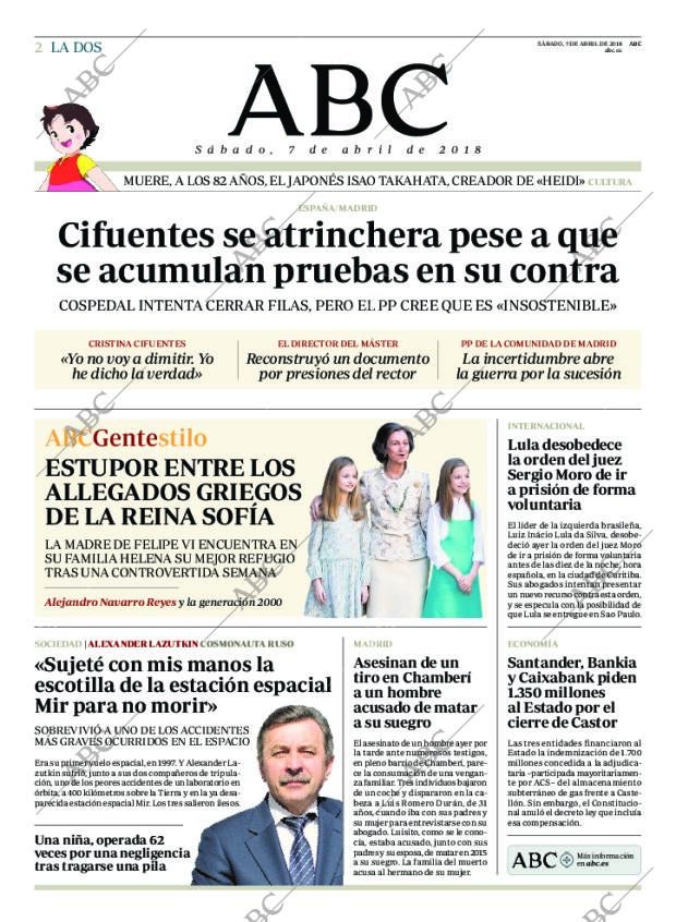 ABC MADRID 07-04-2018 página 2