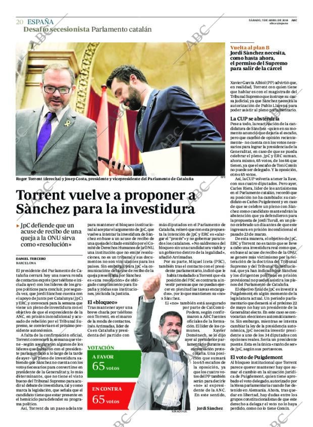 ABC MADRID 07-04-2018 página 20