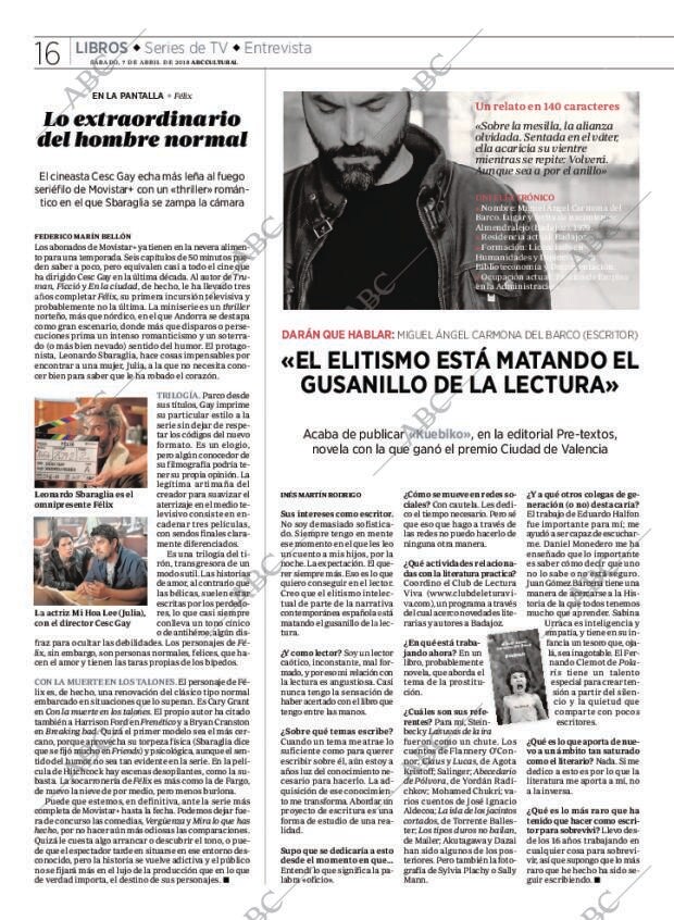 CULTURAL MADRID 07-04-2018 página 16