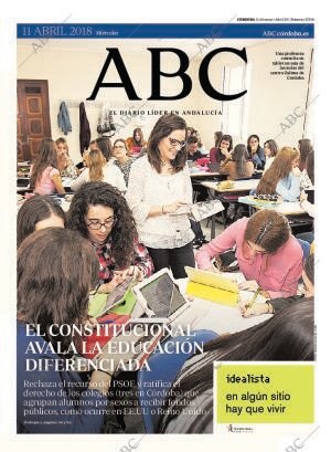 ABC CORDOBA 11-04-2018 página 1