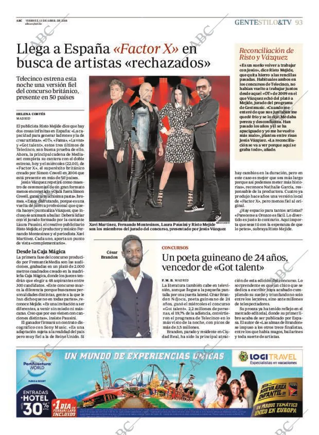 ABC MADRID 13-04-2018 página 93