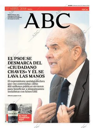 ABC MADRID 17-04-2018 página 1