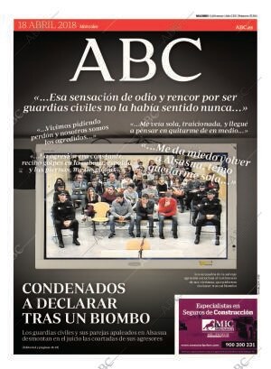 ABC MADRID 18-04-2018