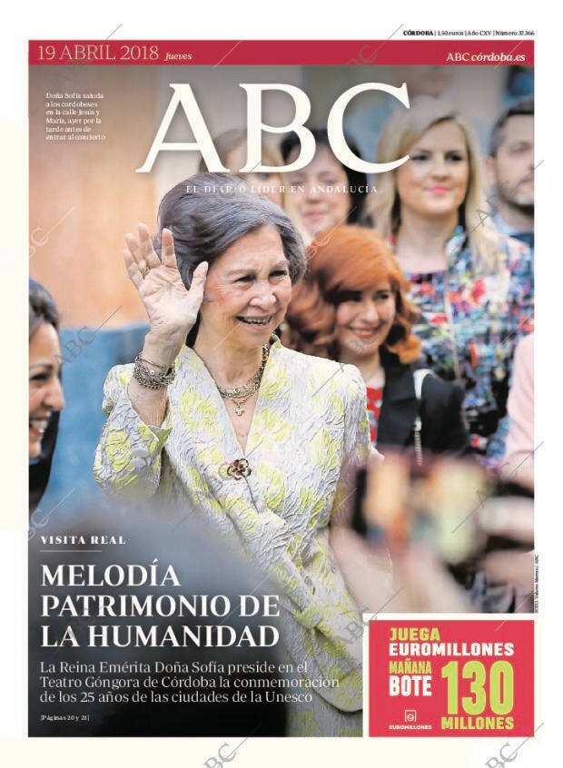 ABC CORDOBA 19-04-2018 página 1