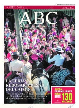 ABC SEVILLA 19-04-2018 página 1